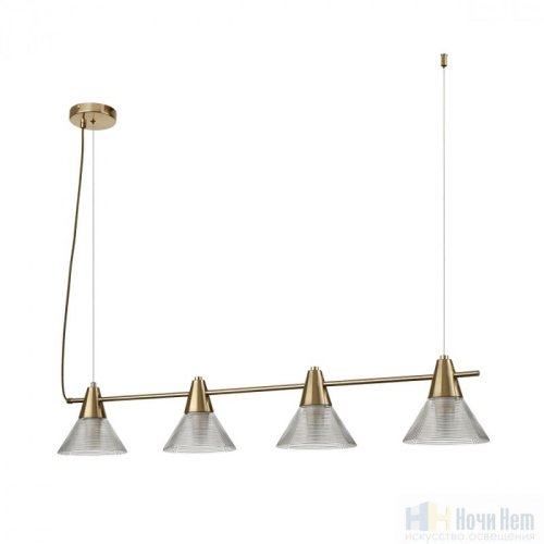 Люстра Lumion Corne 6596/4A, раздел каталога Люстры с плафонами интернет-магазина Ночи Нет