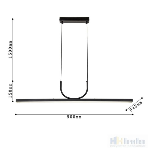 Люстра Favourite Raya 4096-1P, раздел каталога Светодиодные люстры интернет-магазина Ночи Нет