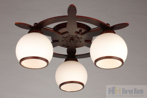 Люстра потолочная Omnilux Fronteira OML-50507-03, раздел каталога Люстры с плафонами интернет-магазина Ночи Нет