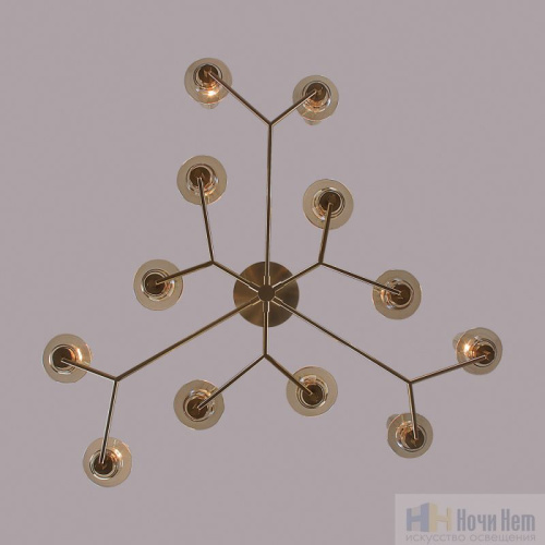 Люстра Lumion Madonna 6554/12C, раздел каталога Люстры с плафонами интернет-магазина Ночи Нет