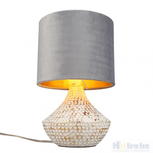 Лампа настольная Omnilux Lucese OML-19604-01, раздел каталога Настольные лампы с абажуром интернет-магазина Ночи Нет