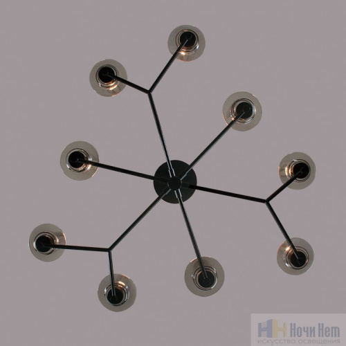 Люстра Lumion Madonna 6555/9C, раздел каталога Люстры с плафонами интернет-магазина Ночи Нет