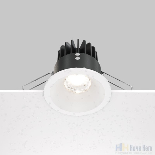 Встраиваемый светильник Maytoni Zoom DL034-L12W4K-W, раздел каталога Точечные светильники для ванной интернет-магазина Ночи Нет