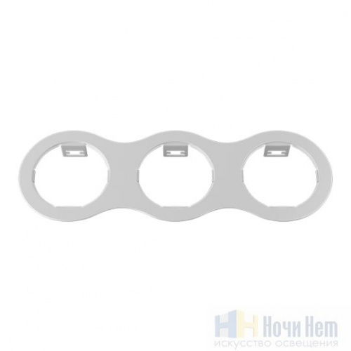 Рамка Lightstar Domino 214636, раздел каталога Аксессуары для точечных светильников интернет-магазина Ночи Нет