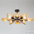 Люстра Arte Lamp Brussels A8030PL-8BK, количество ламп - 8, площадь освещения - кв.м Люстра Arte Lamp Brussels A8030PL-8BK, раздел каталога Деревянные люстры интернет-магазина Ночи Нет
