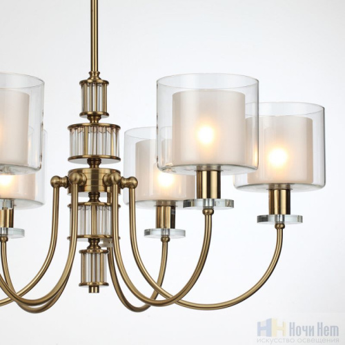 Люстра Odeon Light Saga 5088/6, раздел каталога Люстры с плафонами интернет-магазина Ночи Нет