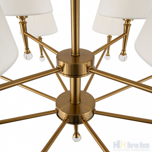 Люстра Freya Rosemary FR5190PL-12BS1, раздел каталога Люстры с абажурами интернет-магазина Ночи Нет