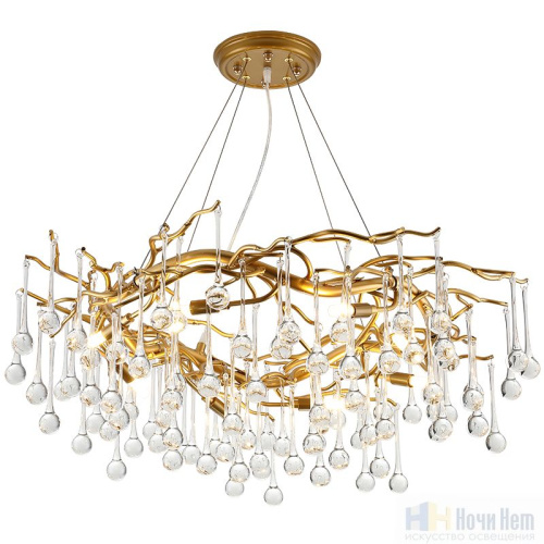 Люстра ImperiumLoft Droplet Chandelier 148053-22, раздел каталога Стеклянные люстры интернет-магазина Ночи Нет