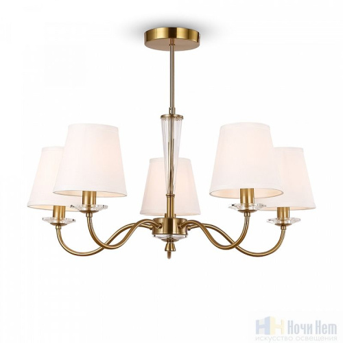 Люстра Freya Osborn FR2027PL-05BS, раздел каталога Люстры с абажурами интернет-магазина Ночи Нет