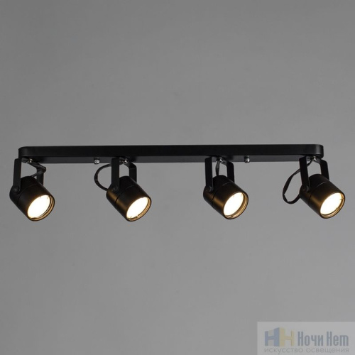 Спот Arte Lamp Mizar A1311PL-4BK, раздел каталога Споты интернет-магазина Ночи Нет