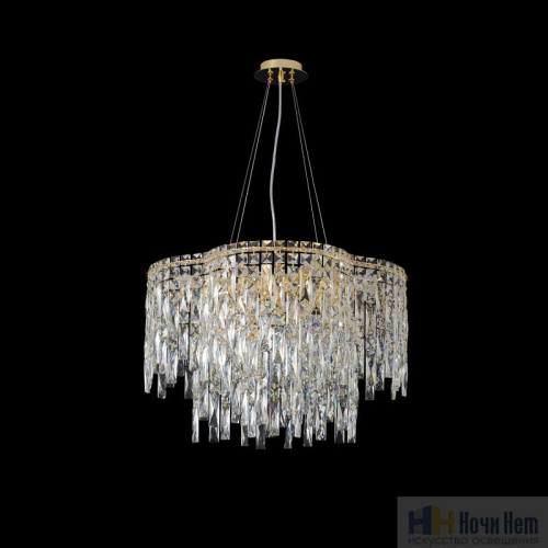 Люстра Crystal Lux ABRIL SP12 GOLD 0021/312, раздел каталога Хрустальные люстры интернет-магазина Ночи Нет