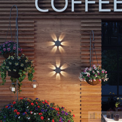 Ландшафтный настенный светильник Novotech Calle 358463, раздел каталога Настенные уличные светильники интернет-магазина Ночи Нет