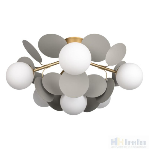 Люстра Loft IT Matisse 10008/6C Grey, раздел каталога Люстры с плафонами интернет-магазина Ночи Нет