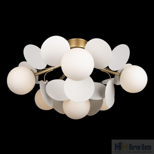 Люстра Loft IT Matisse 10008/6C White, раздел каталога Люстры с плафонами интернет-магазина Ночи Нет