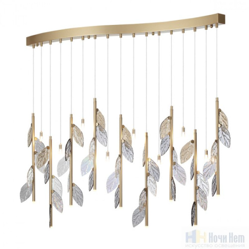 Люстра Odeon Light Listva 5445/17, раздел каталога Стеклянные люстры интернет-магазина Ночи Нет