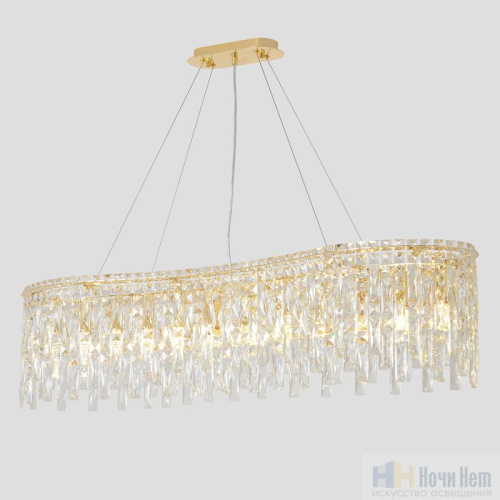 Люстра Crystal Lux ABRIL SP12 L1200 GOLD 0021/312L, раздел каталога Хрустальные люстры интернет-магазина Ночи Нет
