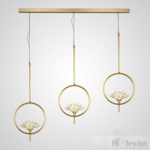 Светильник подвесной ImperiumLoft Lotos 177900-26, раздел каталога Подвесы 2-3 лампы интернет-магазина Ночи Нет