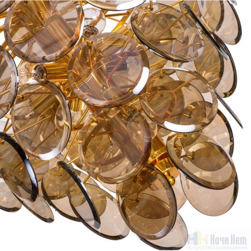 Люстра Divinare Chloe 7566/01 SP-18, раздел каталога Стеклянные люстры интернет-магазина Ночи Нет