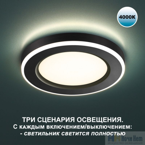 Встраиваемый светильник Novotech Span 359013, раздел каталога Светодиодные точечные светильники интернет-магазина Ночи Нет