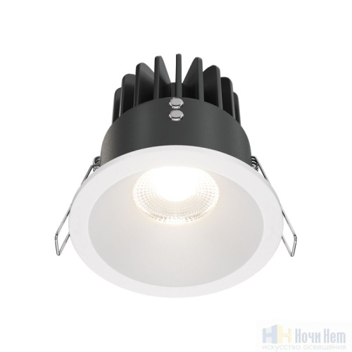 Встраиваемый светильник Maytoni Zoom DL034-L12W4K-W, раздел каталога Точечные светильники для ванной интернет-магазина Ночи Нет