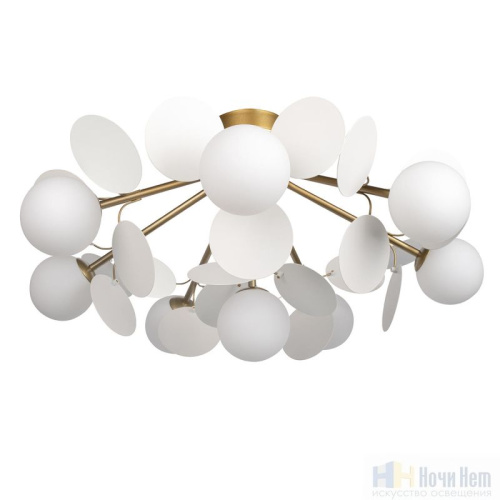 Люстра Loft IT Matisse 10008/8C White, раздел каталога Люстры с плафонами интернет-магазина Ночи Нет