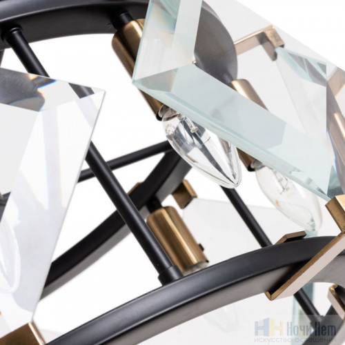 Люстра Divinare Elliot 7304/04 SP-8, раздел каталога Люстры с плафонами интернет-магазина Ночи Нет