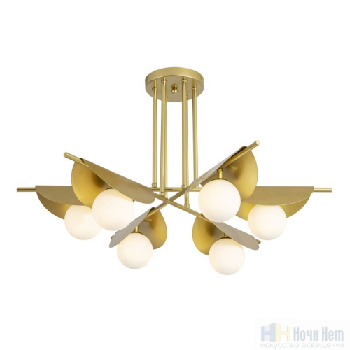 Люстра Favourite Kernel 2366-6P, раздел каталога Люстры с плафонами интернет-магазина Ночи Нет