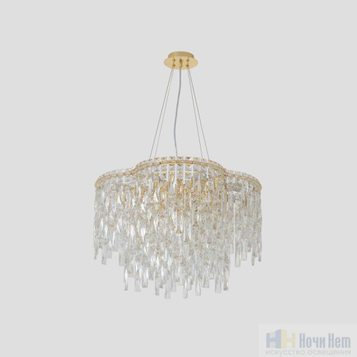 Люстра Crystal Lux ABRIL SP12 GOLD 0021/312, раздел каталога Хрустальные люстры интернет-магазина Ночи Нет