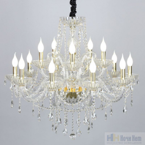 Люстра Omnilux Bonaita OML-70103-15, раздел каталога Хрустальные люстры интернет-магазина Ночи Нет