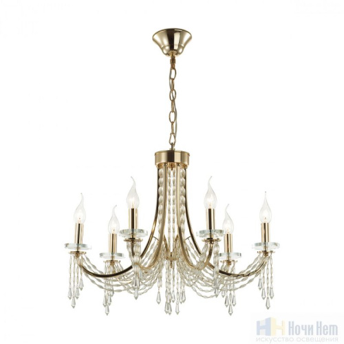 Люстра Odeon Light Capel 5063/6, раздел каталога Хрустальные люстры интернет-магазина Ночи Нет