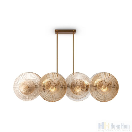 Люстра Maytoni Aster MOD007PL-08G1, раздел каталога Стеклянные люстры интернет-магазина Ночи Нет