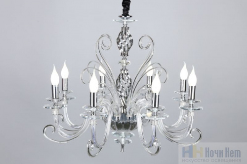 Люстра Omnilux Azzagulta OML-70303-08, раздел каталога Стеклянные люстры интернет-магазина Ночи Нет