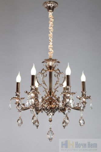 Люстра подвесная Omnilux Senis OML-74703-06, раздел каталога Хрустальные люстры интернет-магазина Ночи Нет