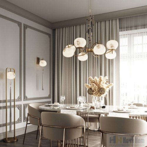 Бра Odeon Light Fiolent 5432/1W, раздел каталога Бра с плафоном интернет-магазина Ночи Нет