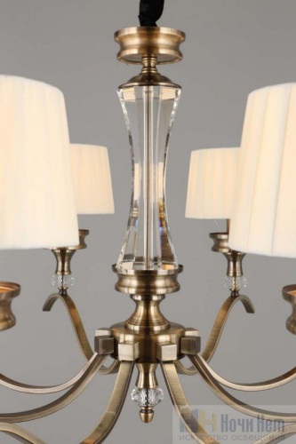 Люстра Omnilux Arosio OML-88413-08, раздел каталога Люстры с абажурами интернет-магазина Ночи Нет