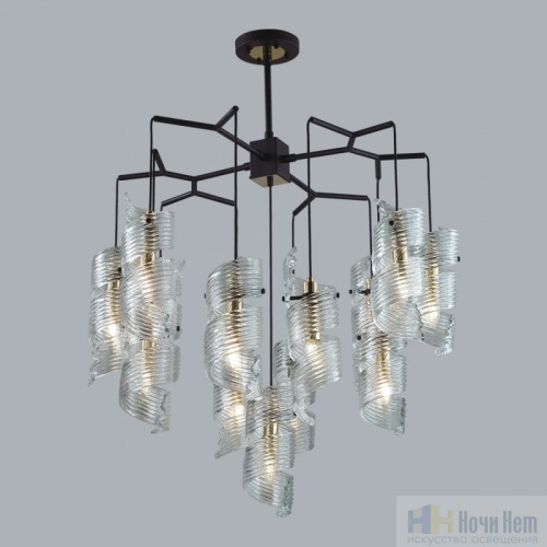 Люстра Odeon Light Fusilli 5439/13, раздел каталога Люстры с плафонами интернет-магазина Ночи Нет