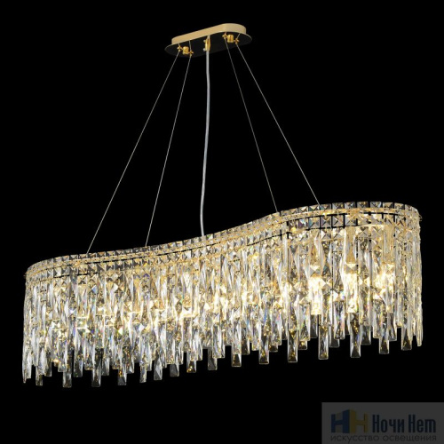 Люстра Crystal Lux ABRIL SP12 L1200 GOLD 0021/312L, раздел каталога Хрустальные люстры интернет-магазина Ночи Нет
