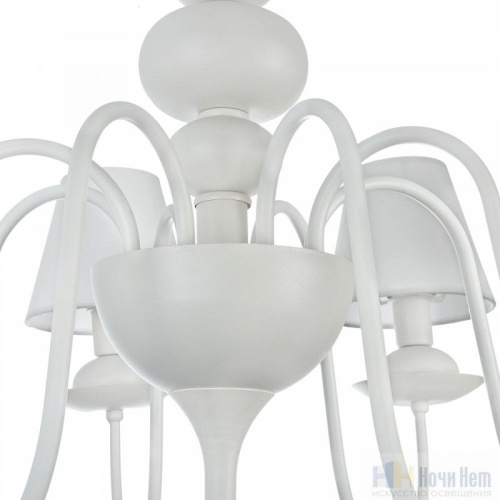 Люстра Freya Eliza FR5756-PL-06-W, раздел каталога Люстры с абажурами интернет-магазина Ночи Нет