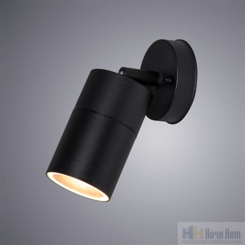 Светильник настенный уличный Arte Lamp Mistero A3304AL-1BK, раздел каталога Настенные уличные светильники интернет-магазина Ночи Нет