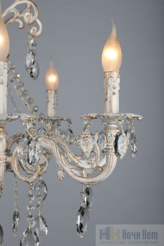 Люстра подвесная Omnilux Martina OML-79003-08, раздел каталога Хрустальные люстры интернет-магазина Ночи Нет