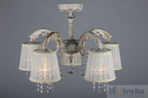 Люстра потолочная Omnilux Bologna OML-30007-05, раздел каталога Люстры с абажурами интернет-магазина Ночи Нет