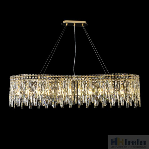 Люстра Crystal Lux ABRIL SP12 L1200 GOLD 0021/312L, раздел каталога Хрустальные люстры интернет-магазина Ночи Нет