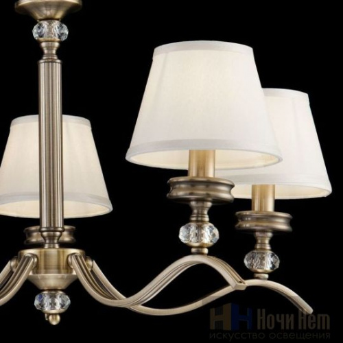 Люстра Freya Alessandra FR2016PL-05BZ, раздел каталога Люстры с абажурами интернет-магазина Ночи Нет