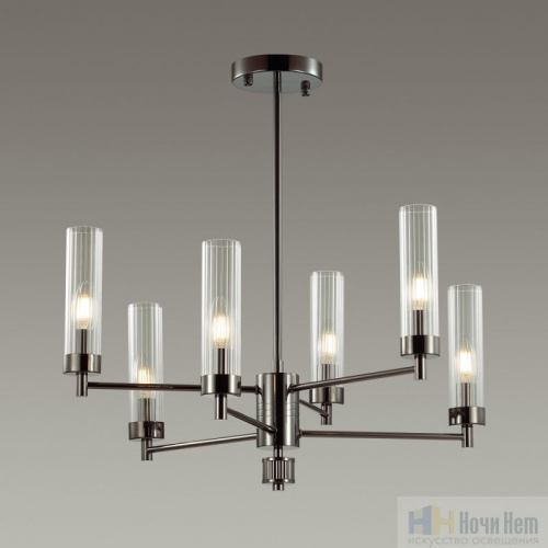 Люстра Lumion Kamilla 5275/6C, раздел каталога Люстры с плафонами интернет-магазина Ночи Нет