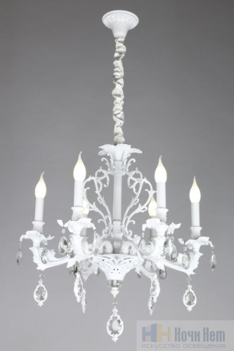 Люстра подвесная Omnilux Senis OML-74713-06, раздел каталога Хрустальные люстры интернет-магазина Ночи Нет