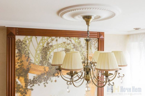 Люстра Maytoni Soffia RC093-PL-06-R, раздел каталога Люстры с абажурами интернет-магазина Ночи Нет