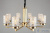 Люстра Omnilux Maiera OML-84713-08, количество ламп - 8, площадь освещения - 20 кв.м Люстра Omnilux Maiera OML-84713-08, раздел каталога Люстры с плафонами интернет-магазина Ночи Нет
