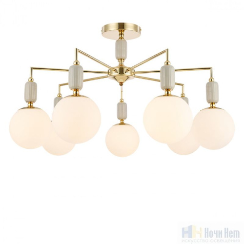 Люстра Lumion Vivien 6580/7C, раздел каталога Люстры с плафонами интернет-магазина Ночи Нет