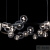Люстра Loft IT Molecule 10023/1200, раздел каталога Люстры с плафонами интернет-магазина Ночи Нет
