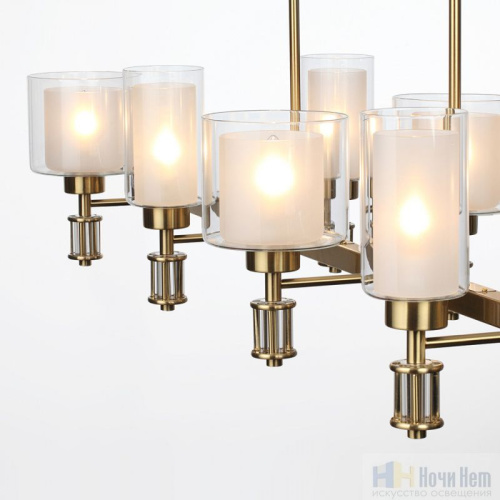 Люстра Odeon Light Saga 5088/8A, раздел каталога Люстры с плафонами интернет-магазина Ночи Нет